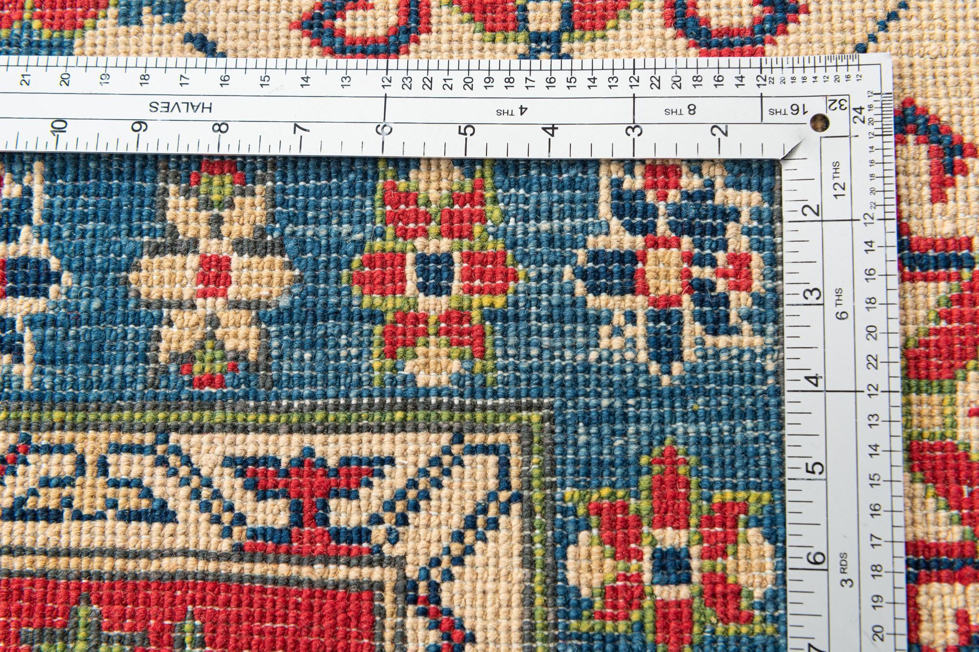 5' 7 x 8' Hand Knotted Kazak Rug
