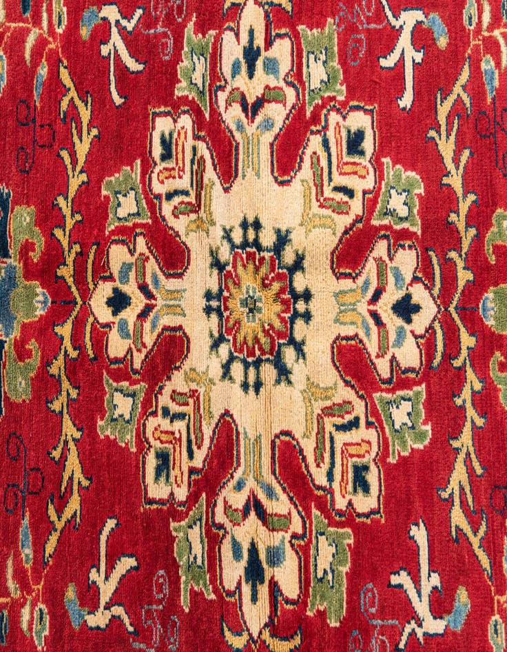Detail image of 5' 7 x 8' 2  Hand Knotted Kazak Rug