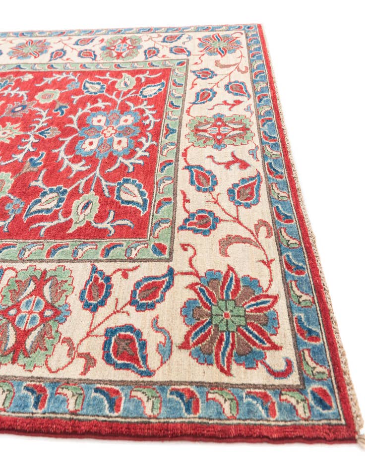 Detail image of 5' 7 x 7' 10  Hand Knotted Kazak Rug