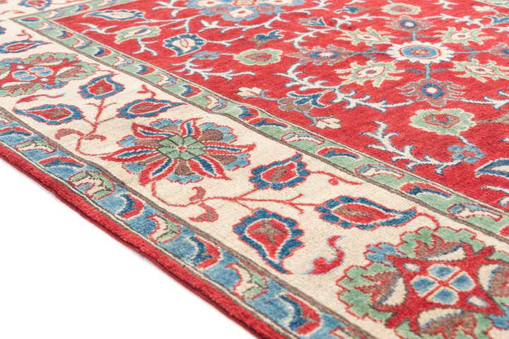 5' 7 x 7' 10 Hand Knotted Kazak Rug
