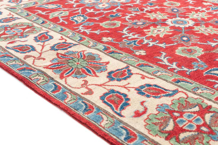 Detail image of 5' 7 x 7' 10 Hand Knotted Kazak Rug