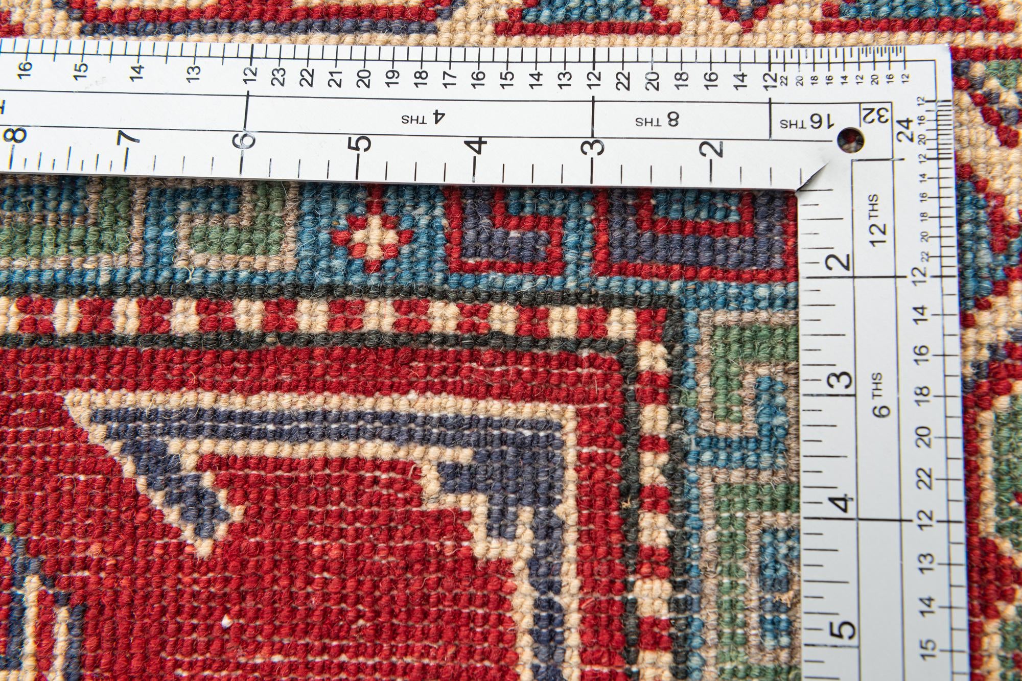 5' 6 x 7' 10 Hand Knotted Kazak Rug