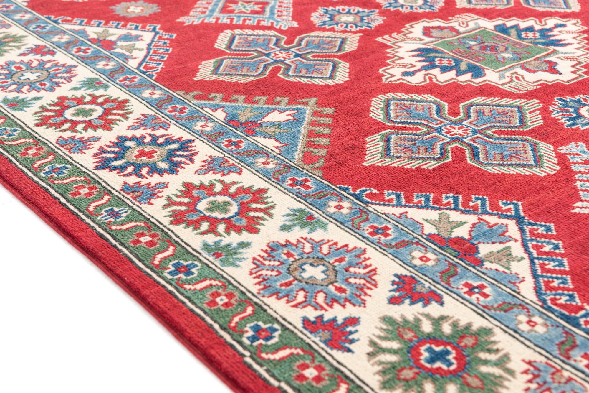 170cm x 245cm anudado a mano Kazak Alfombra