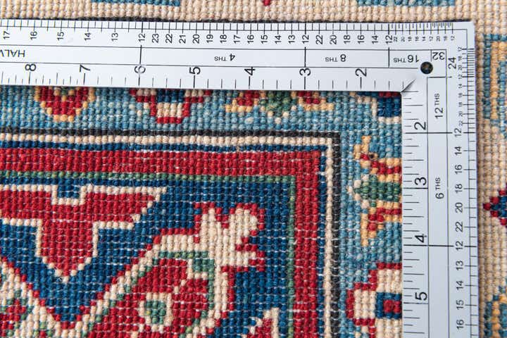 6' 4 x 9' 7 Hand Knotted Kazak Rug