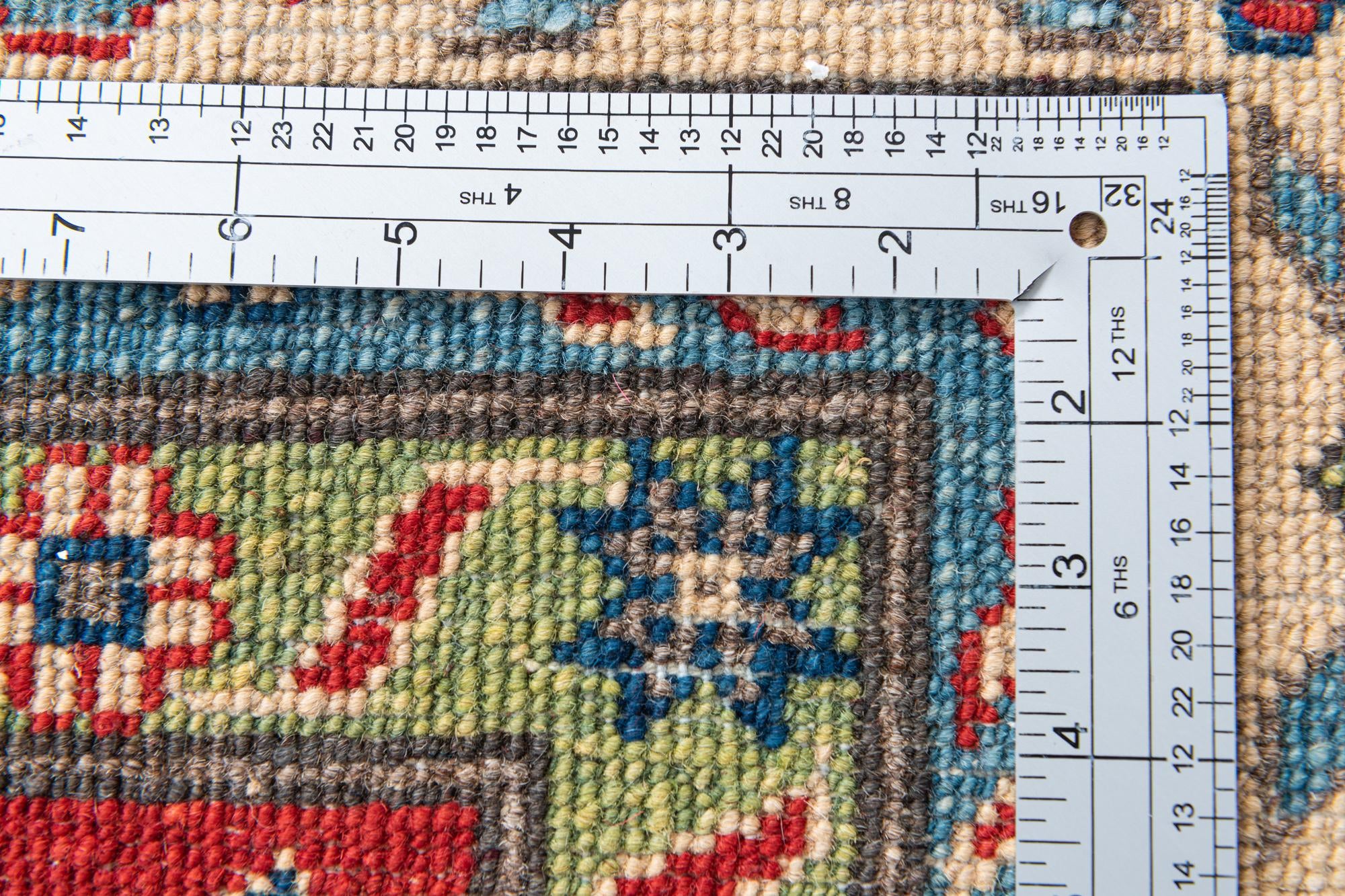 6' 9 x 10' Hand Knotted Kazak Rug