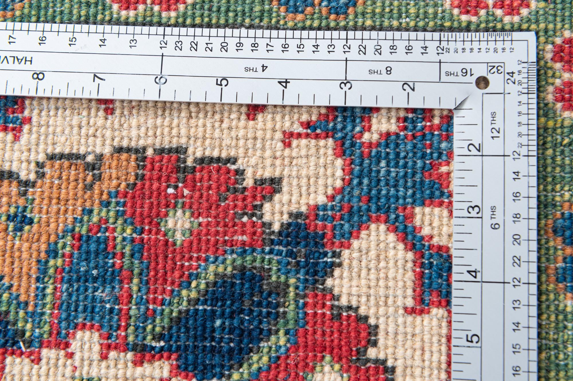6' 7 x 9' 7 Hand Knotted Kazak Rug