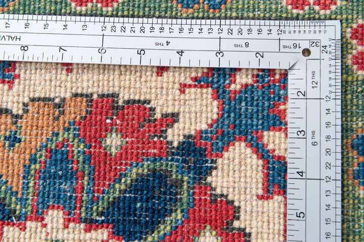6' 7 x 9' 7 Hand Knotted Kazak Rug