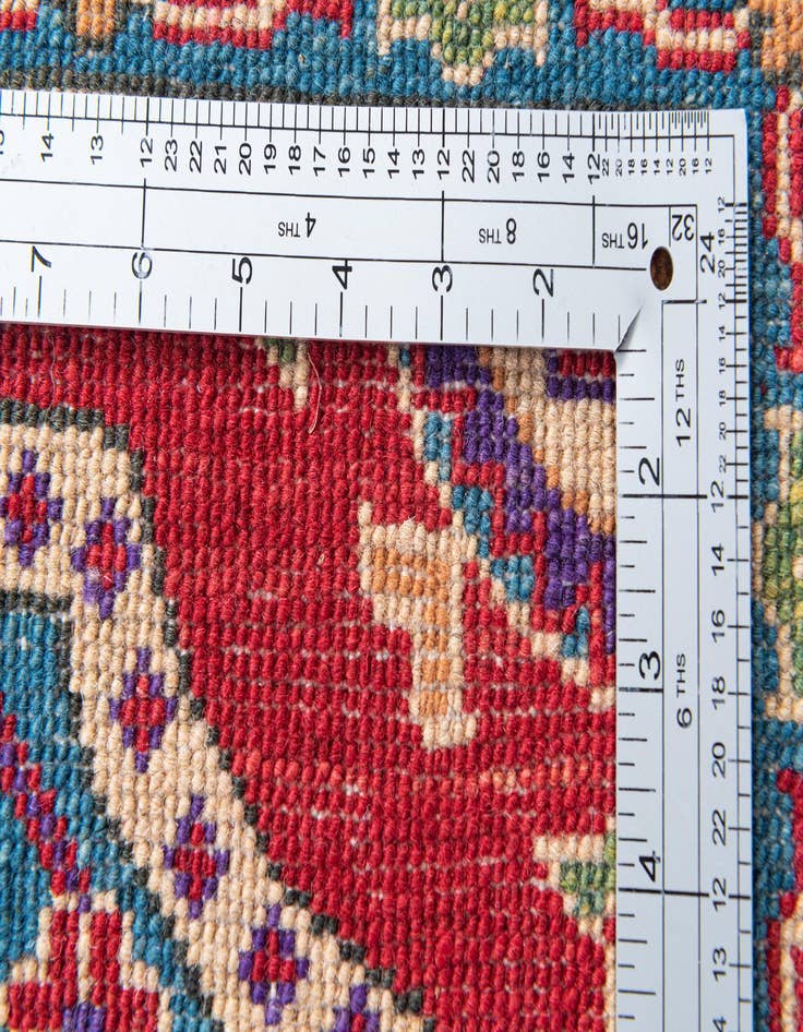 Detail image of 6' 5 x 9' 7  Hand Knotted Kazak Rug