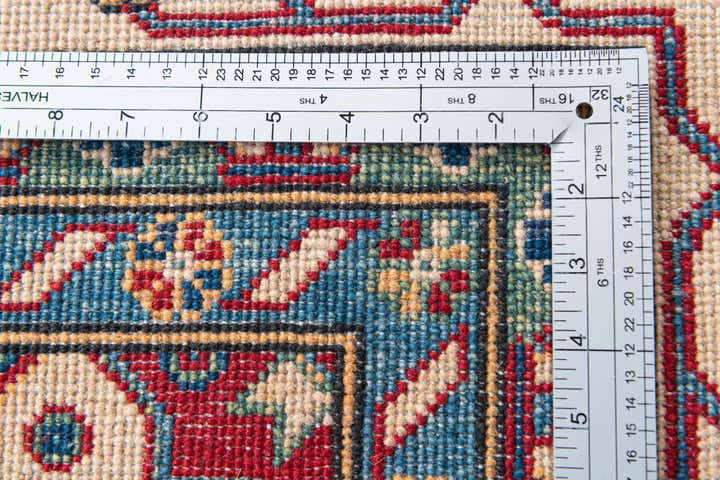 6' 7 x 9' 7 Hand Knotted Kazak Rug