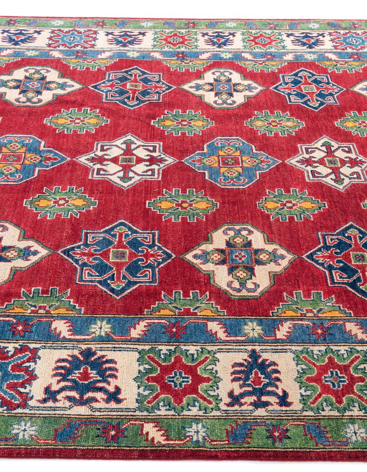Detail image of 6' 8 x 10'  Hand Knotted Kazak Rug