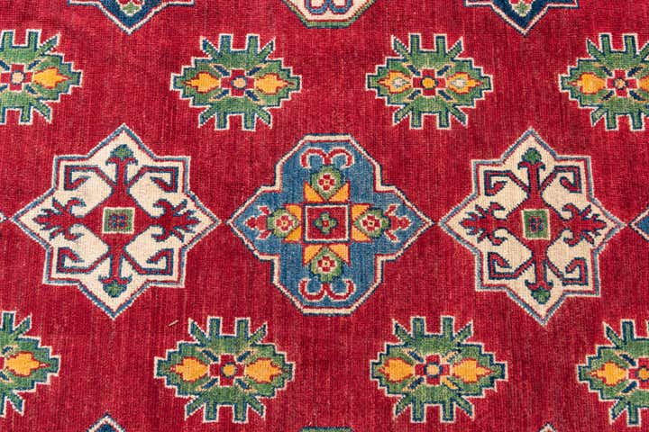 6' 8 x 10' Hand Knotted Kazak Rug