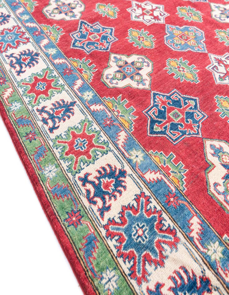 Detail image of 6' 8 x 10'  Hand Knotted Kazak Rug