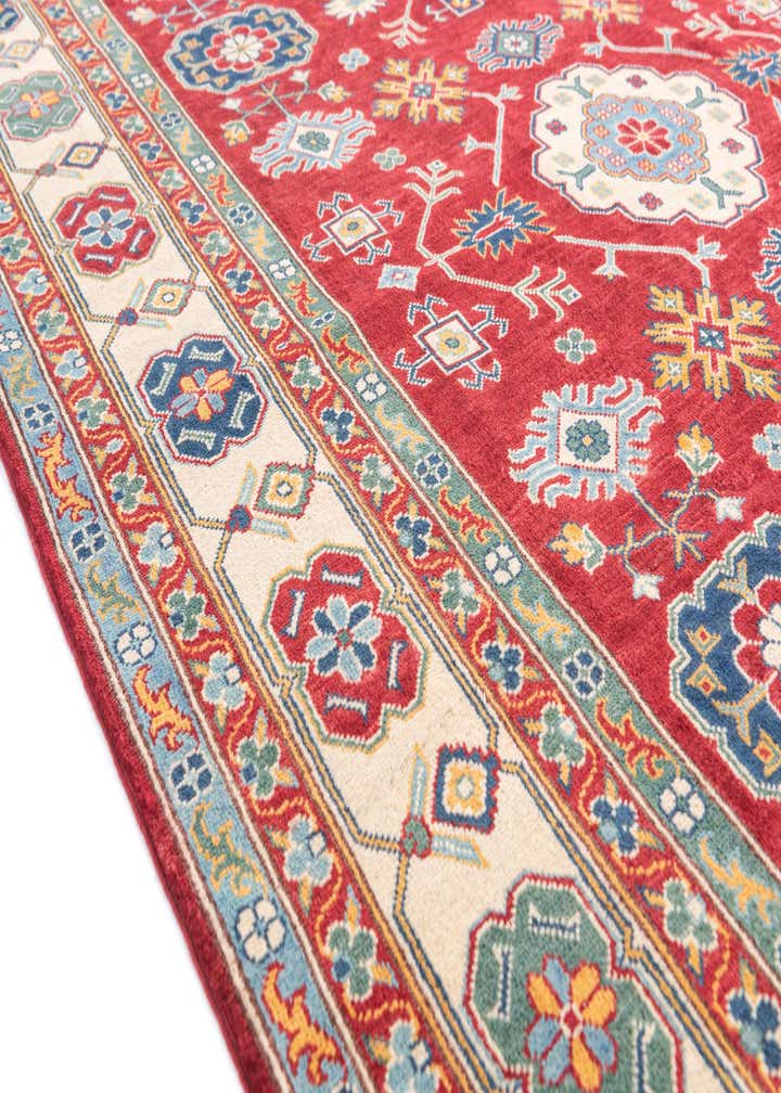 6' 8 x 9' 8 Hand Knotted Kazak Rug