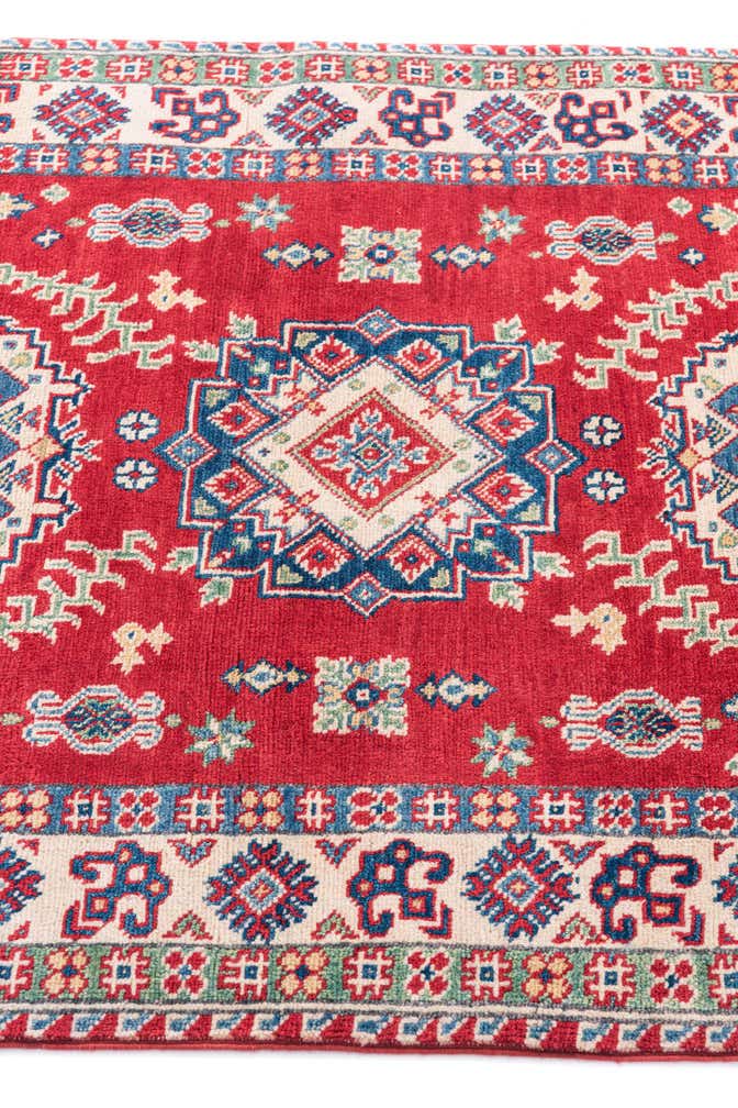 3' 2 x 5' Hand Knotted Kazak Rug