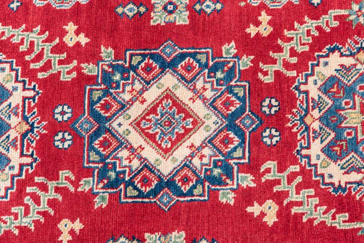 3' 2 x 5' Hand Knotted Kazak Rug