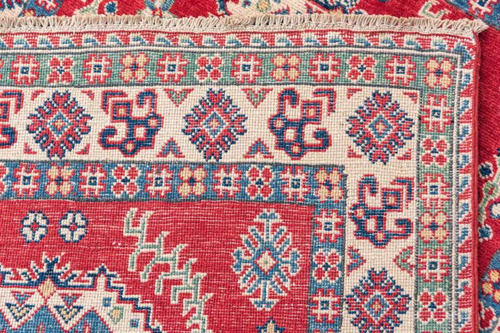 3' 2 x 5' Hand Knotted Kazak Rug