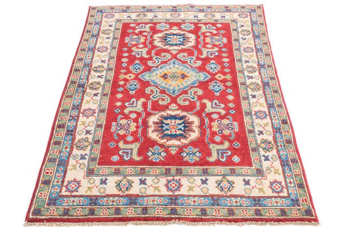 3' 2 x 5' Hand Knotted Kazak Rug
