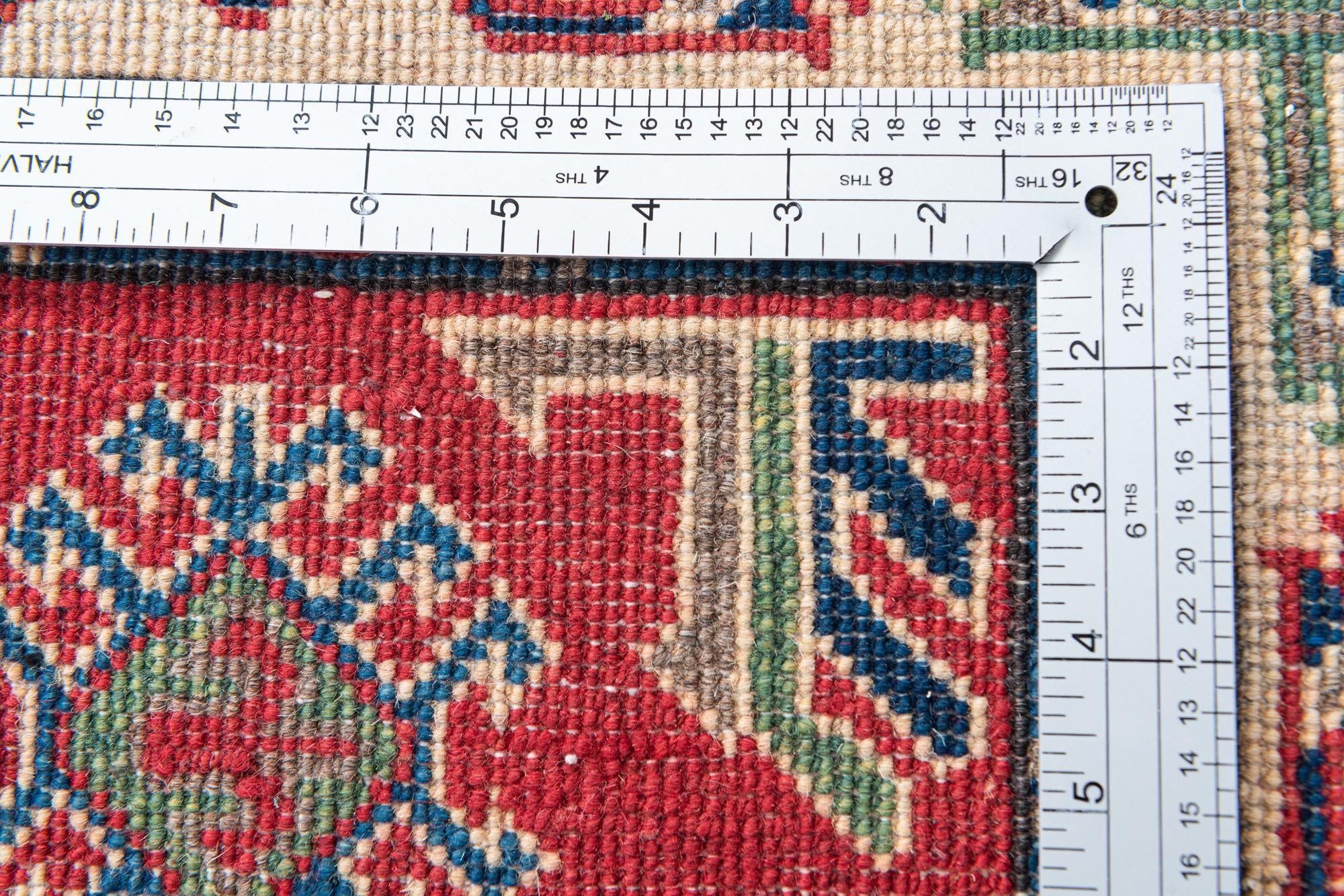 4' 1 x 6' 1 Hand Knotted Kazak Rug