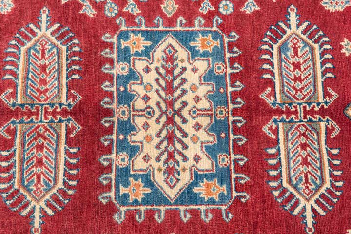 4' 1 x 5' 8 Hand Knotted Kazak Rug