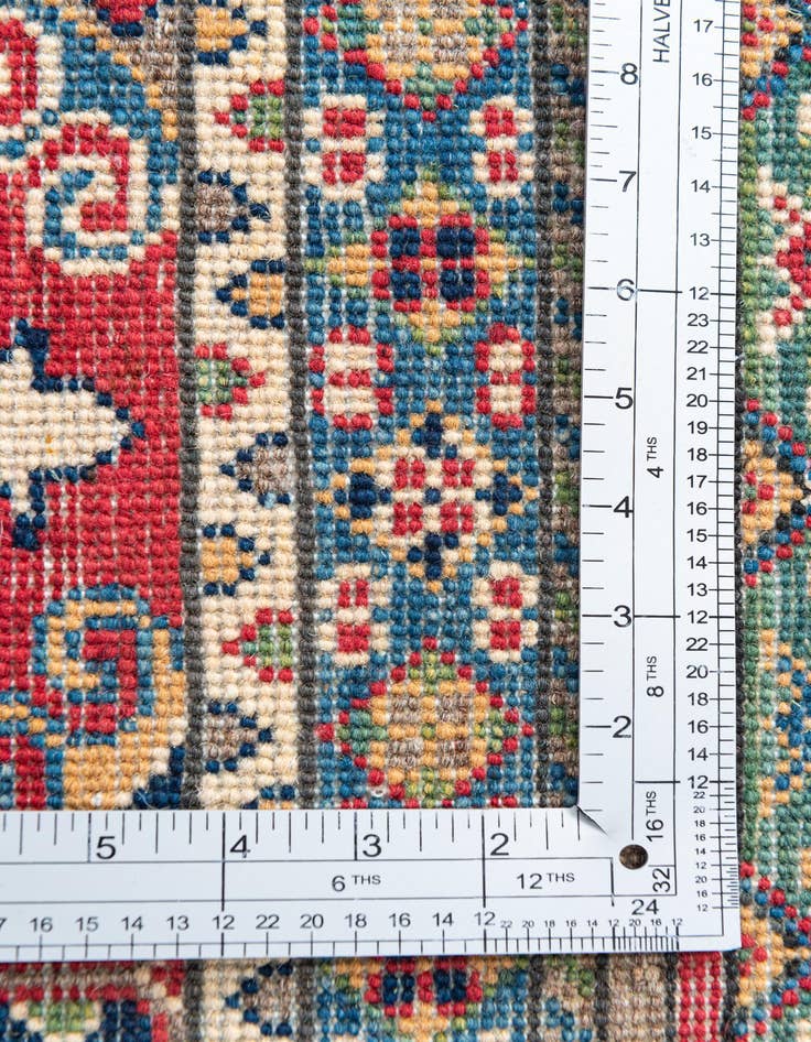 Detail image of 3' 10 x 6' 1  Hand Knotted Kazak Rug