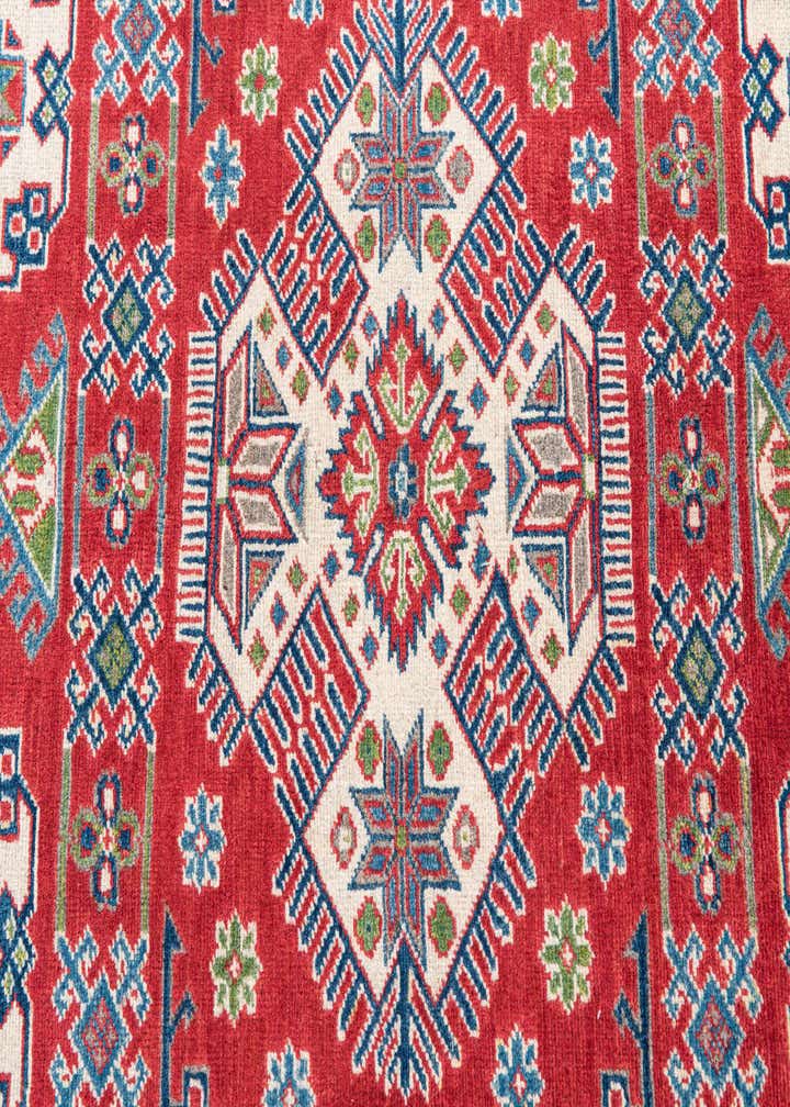 4' x 6' Hand Knotted Kazak Rug