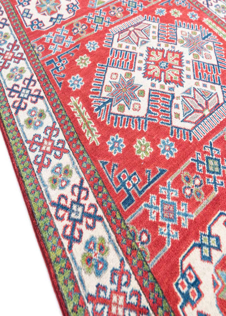 4' x 6' Hand Knotted Kazak Rug