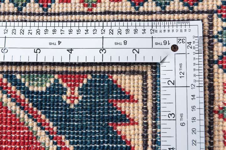 3' 4 x 5' 2 Hand Knotted Kazak Rug