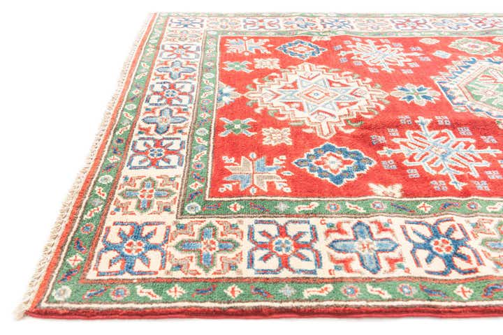 3' 10 x 6' Hand Knotted Kazak Rug