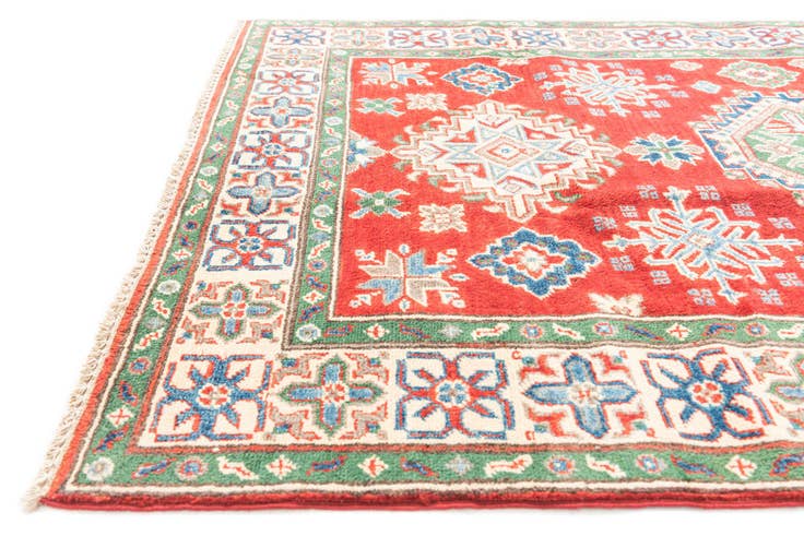 Detail image of 3' 10 x 6' Hand Knotted Kazak Rug