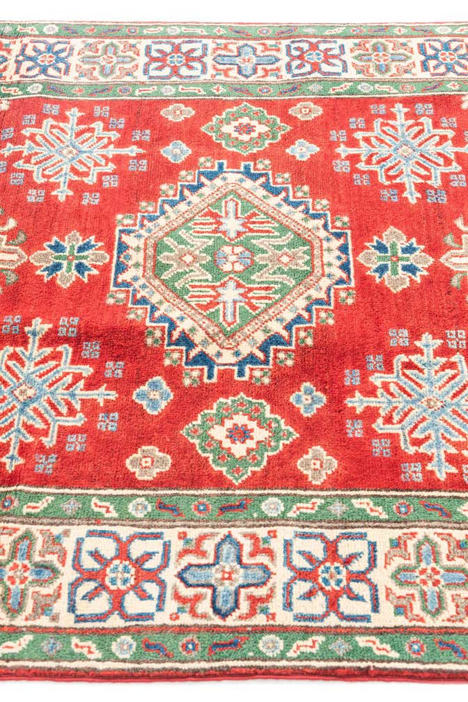 3' 10 x 6' Hand Knotted Kazak Rug