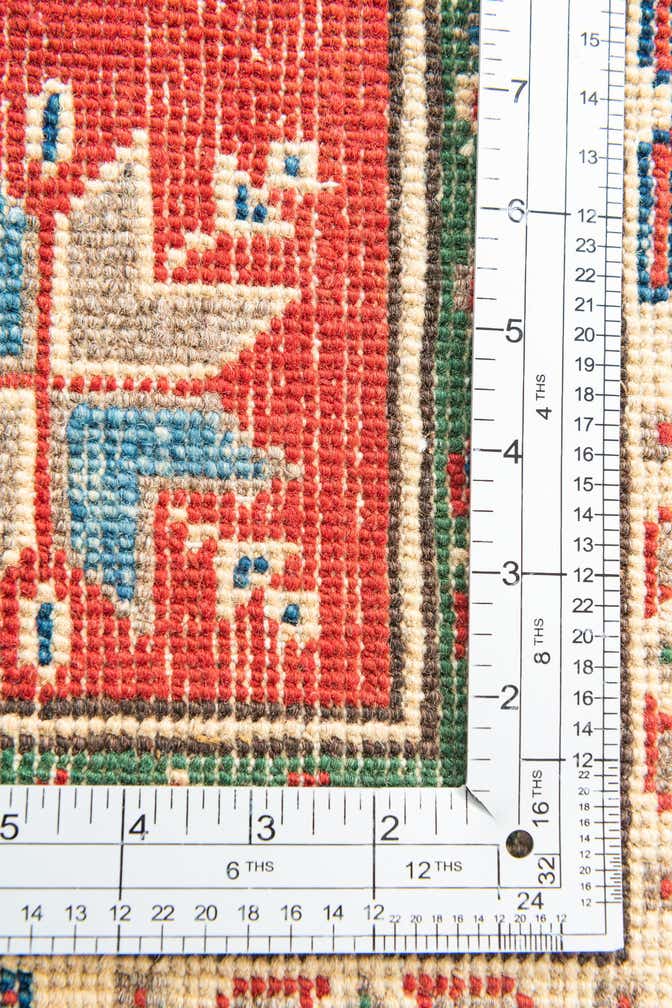 3' 10 x 6' Hand Knotted Kazak Rug