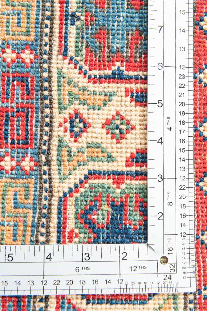 4' x 6' Hand Knotted Kazak Rug