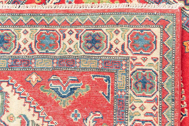 4' x 6' Hand Knotted Kazak Rug