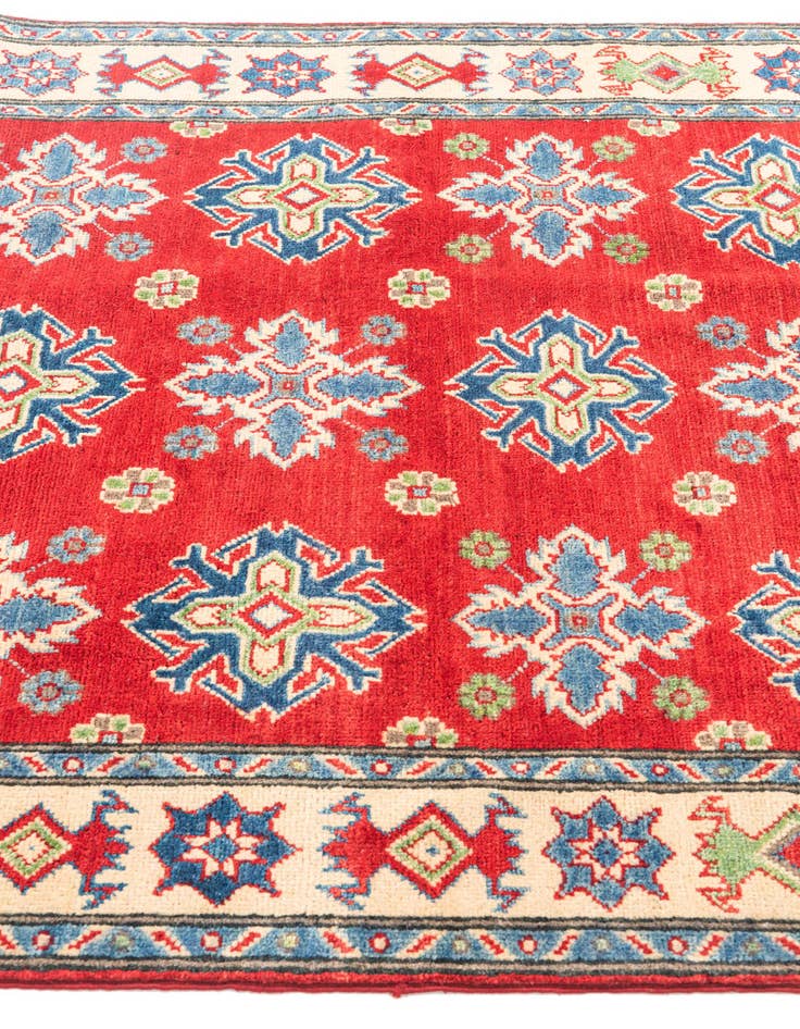 Detail image of 4' x 6' 1 Hand Knotted Kazak Rug