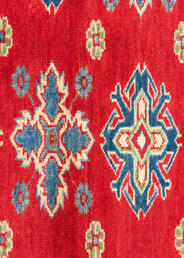4' x 6' 1 Hand Knotted Kazak Rug