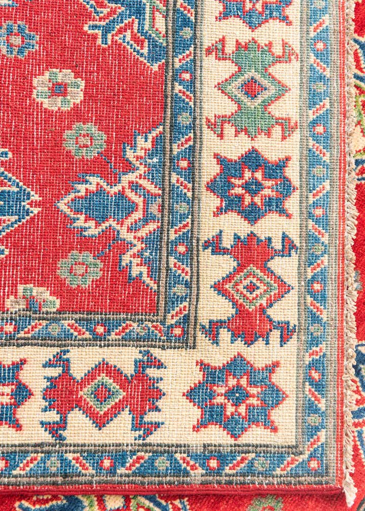 4' x 6' 1 Hand Knotted Kazak Rug