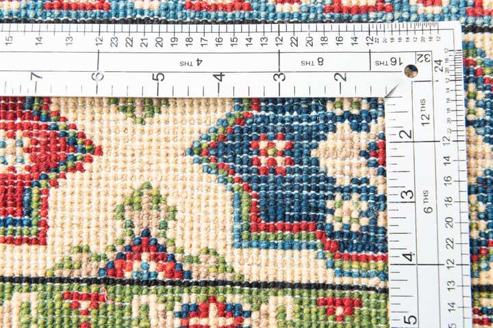 4' x 6' Hand Knotted Kazak Rug