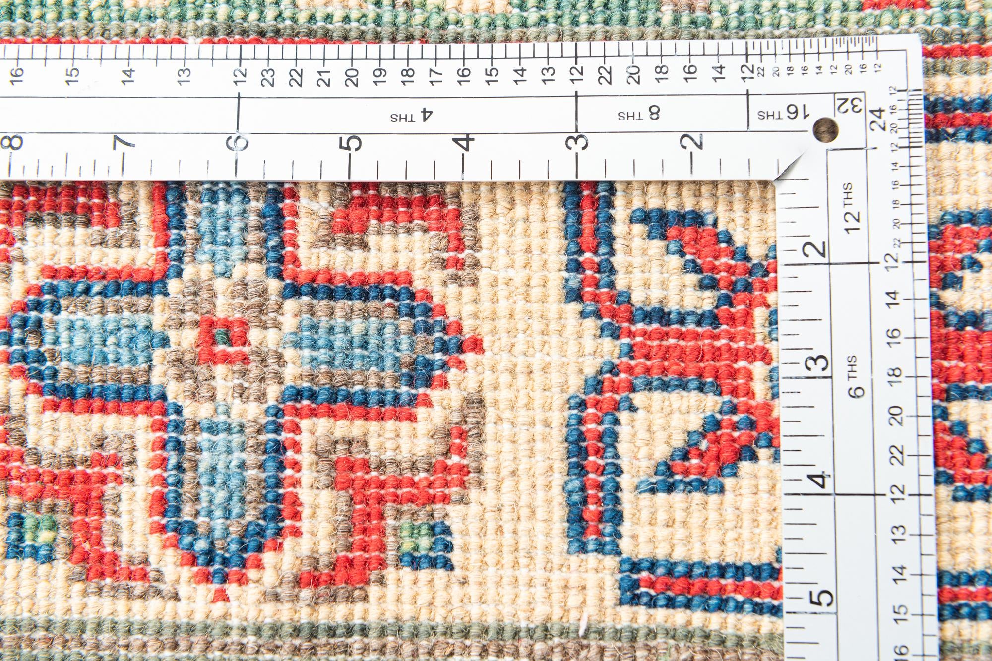 4' 1 x 6' 1 Hand Knotted Kazak Rug