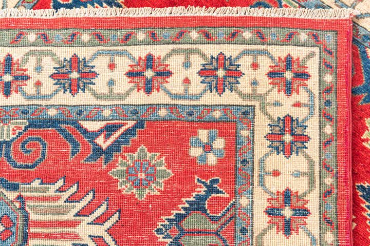 4' x 6' Hand Knotted Kazak Rug