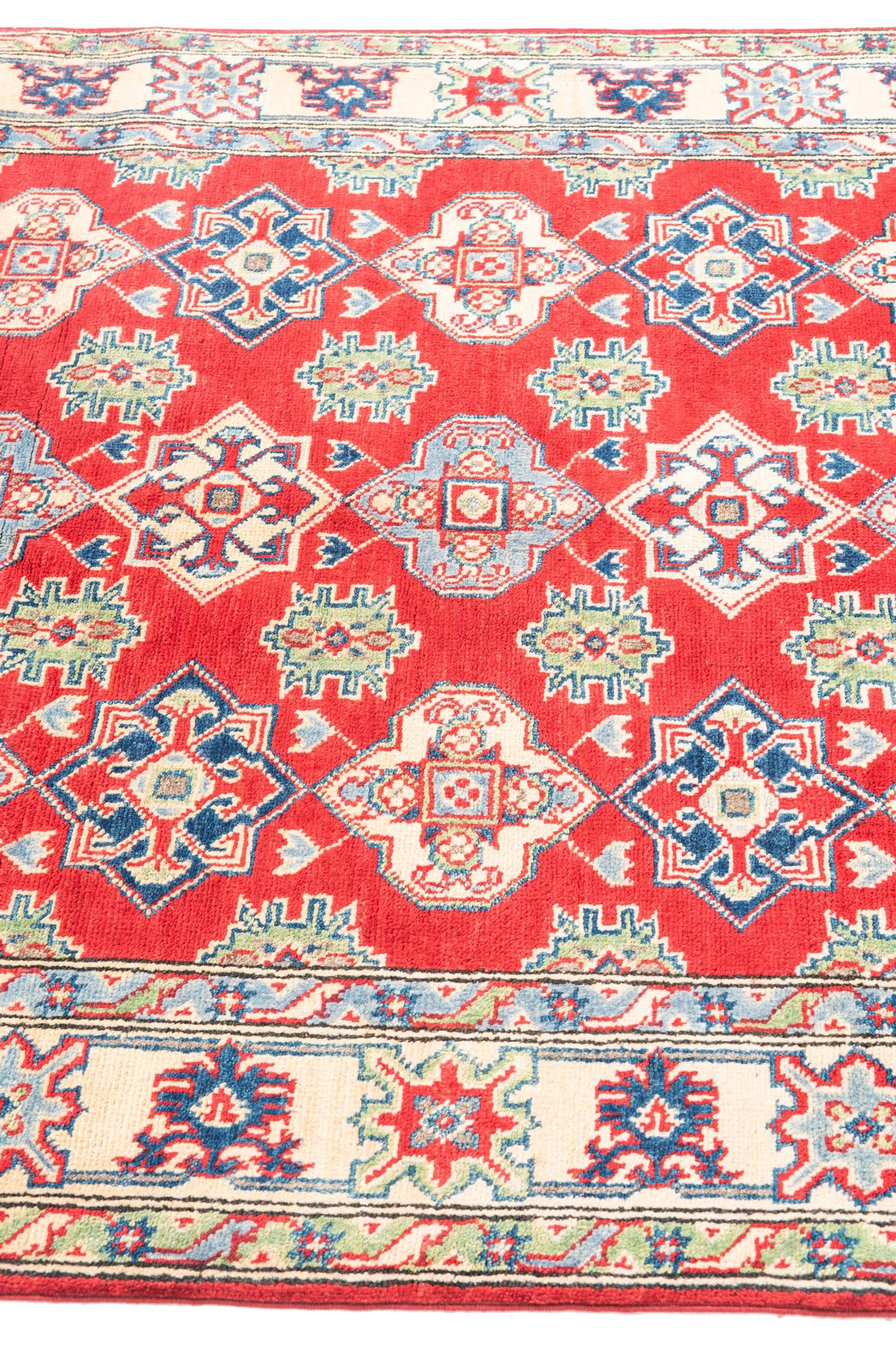 4' x 6' Hand Knotted Kazak Rug