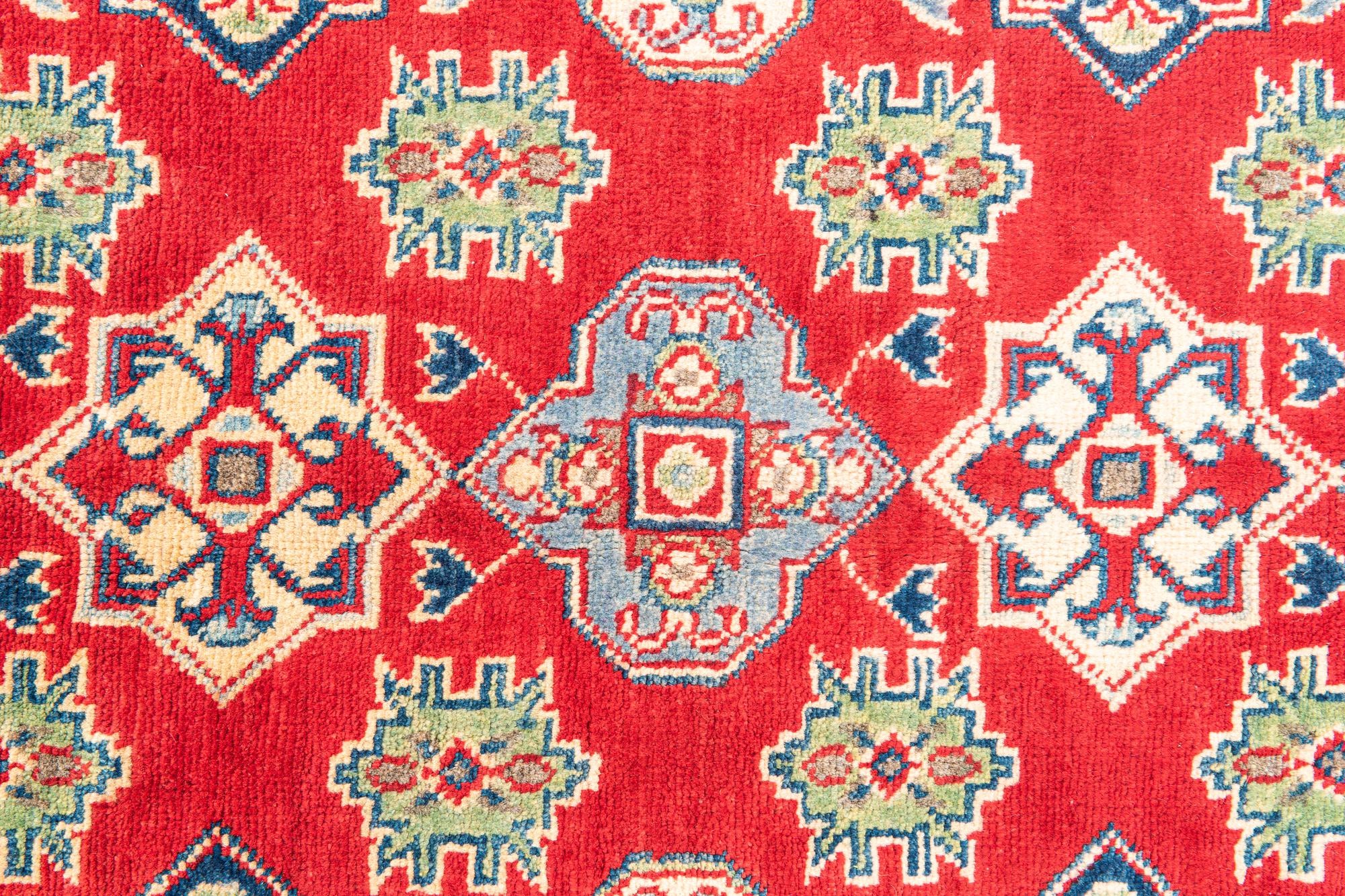 4' x 6' Hand Knotted Kazak Rug