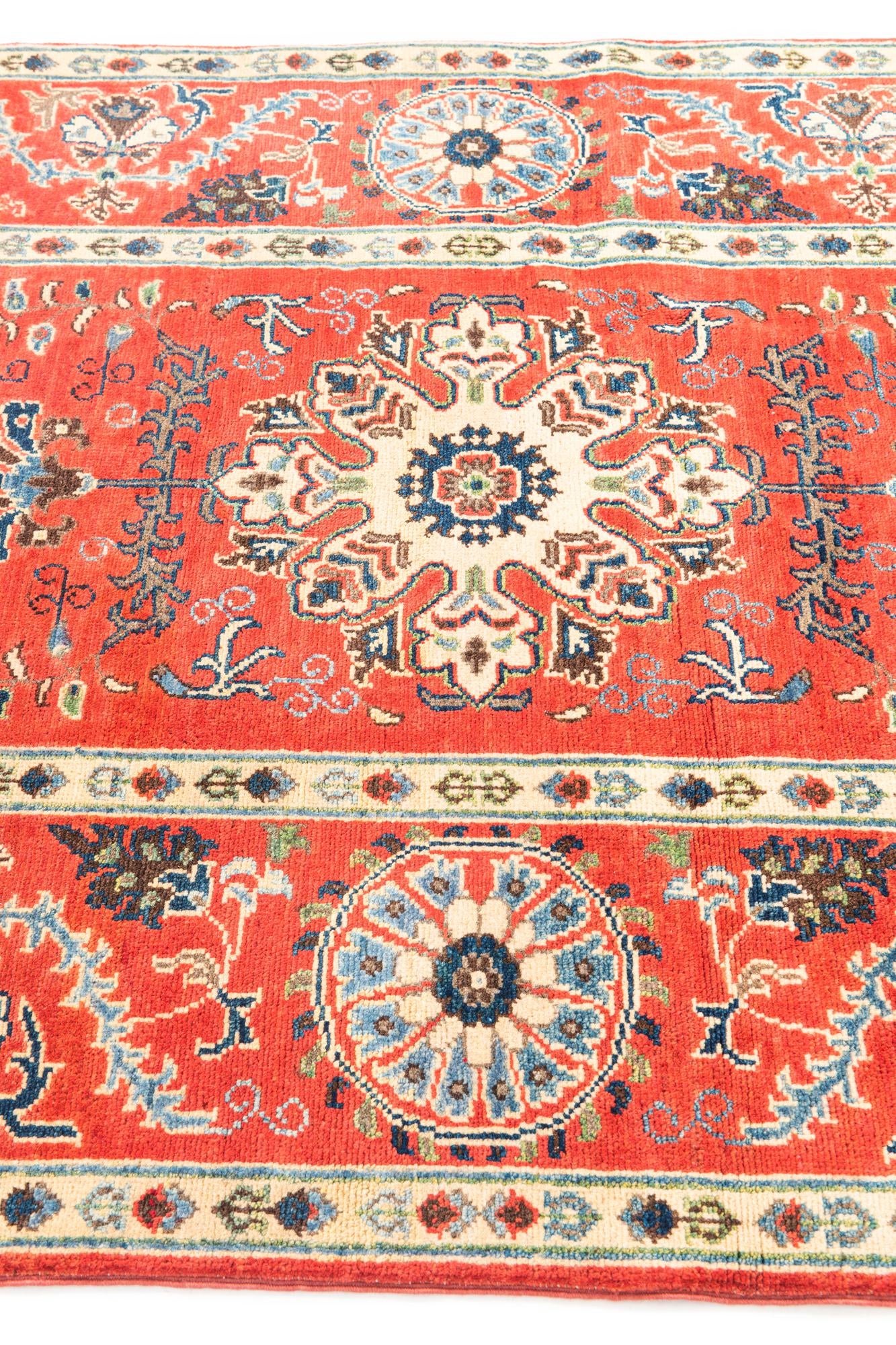 5' 1 x 6' 2 Hand Knotted Kazak Rug