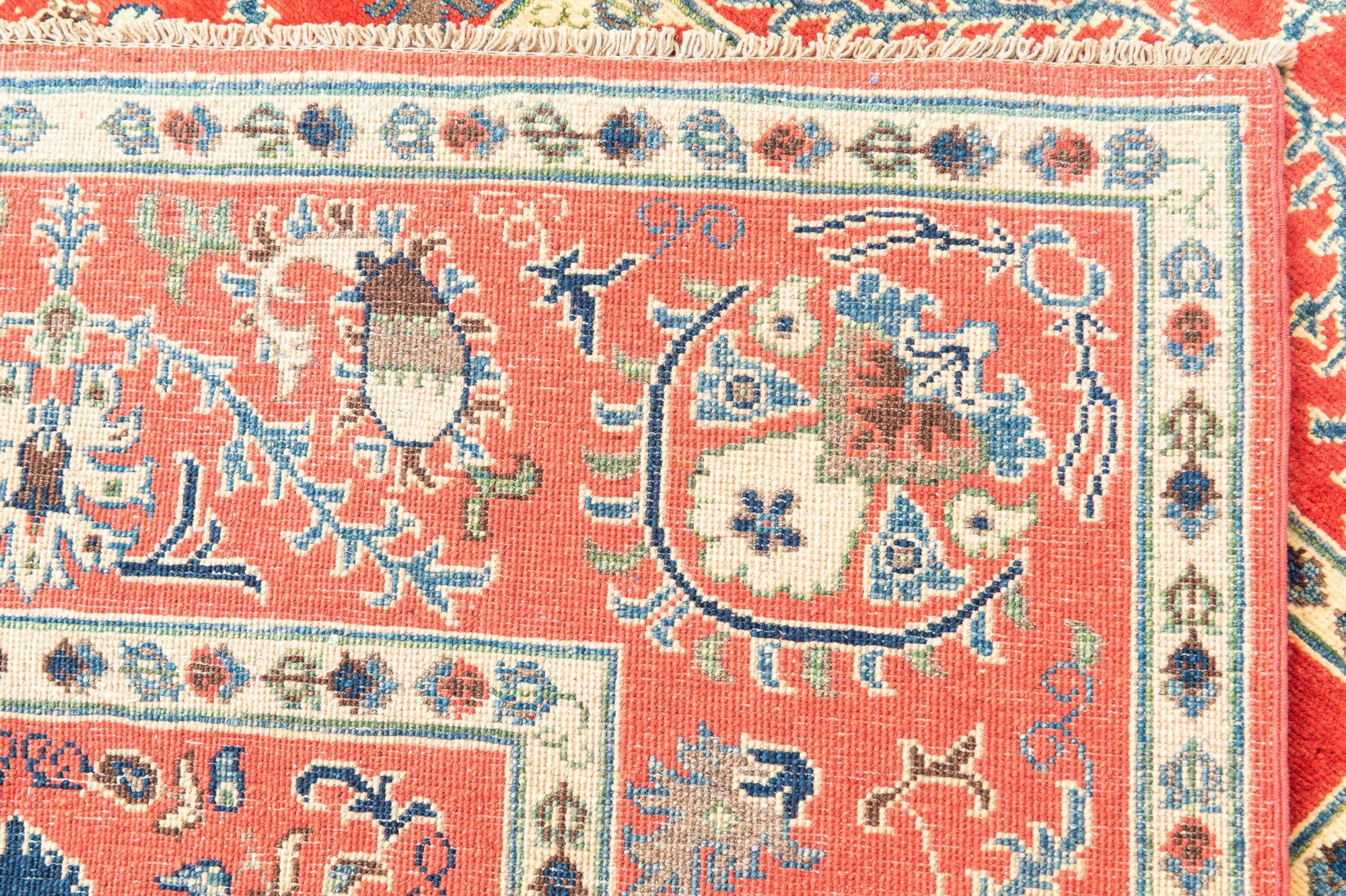 5' 1 x 6' 2 Hand Knotted Kazak Rug