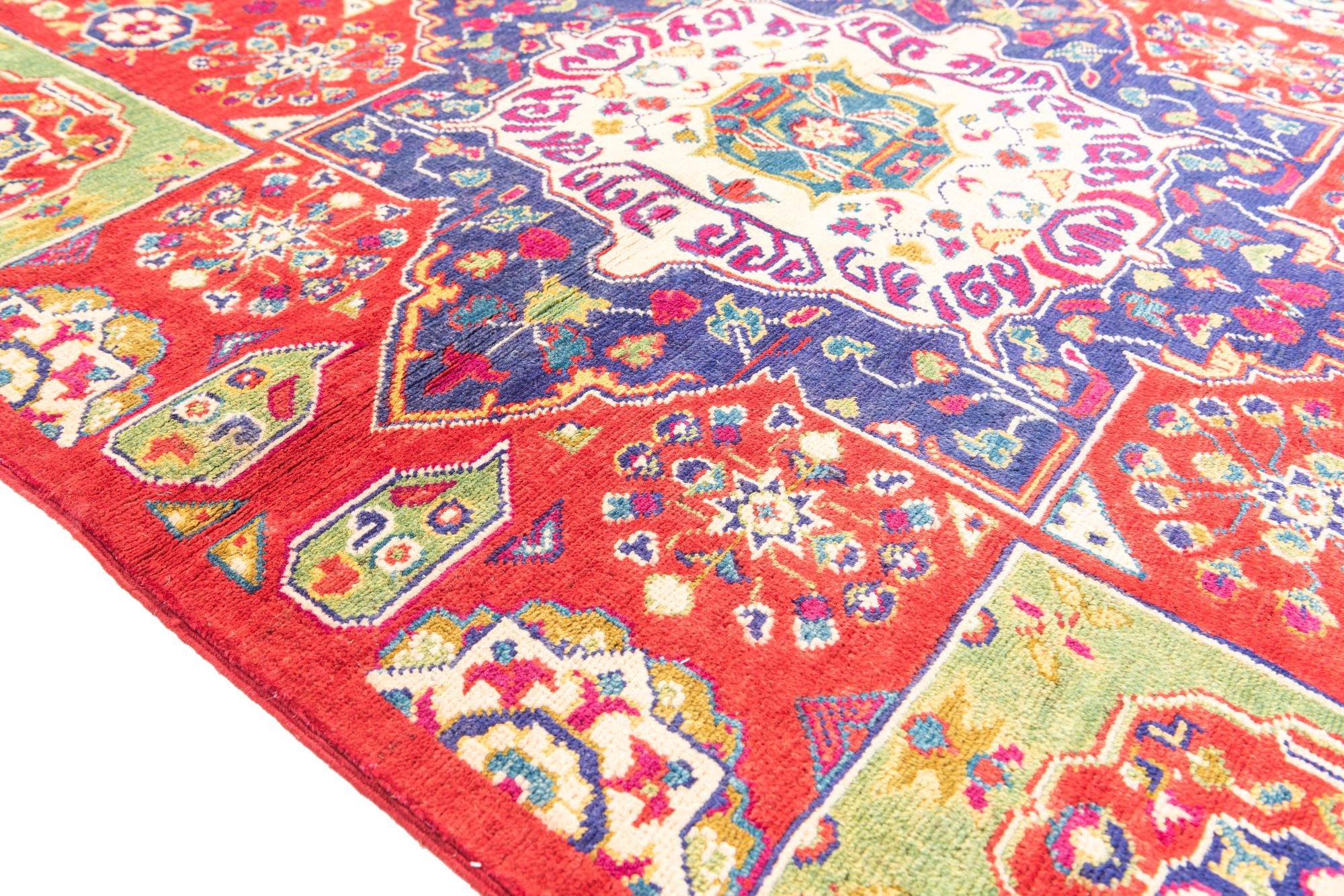 4' 1 x 6' 1 Hand Knotted Kazak Rug