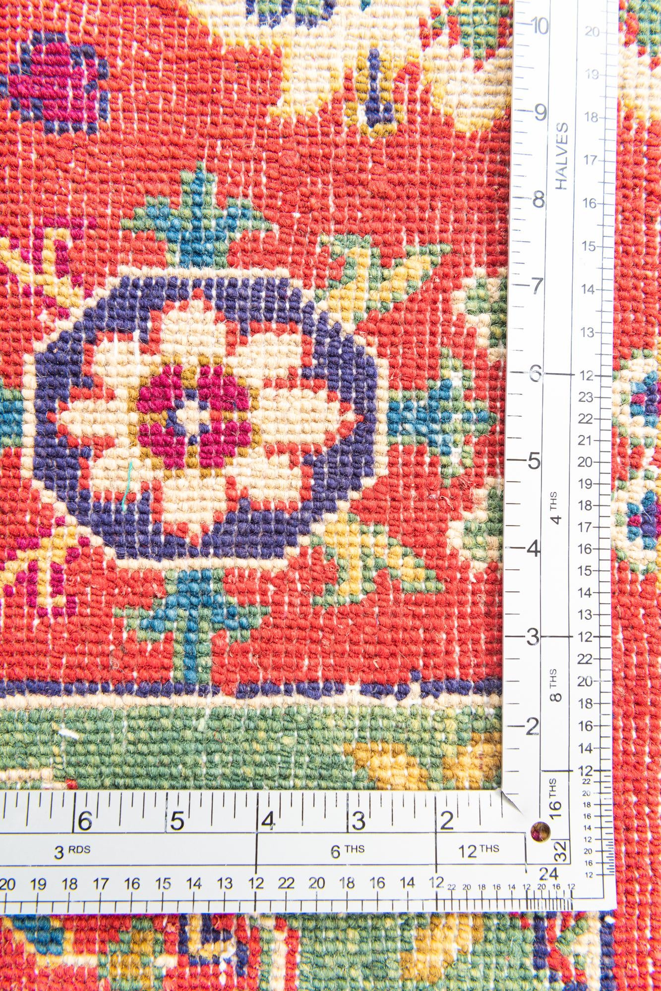 4' 1 x 6' 1 Hand Knotted Kazak Rug