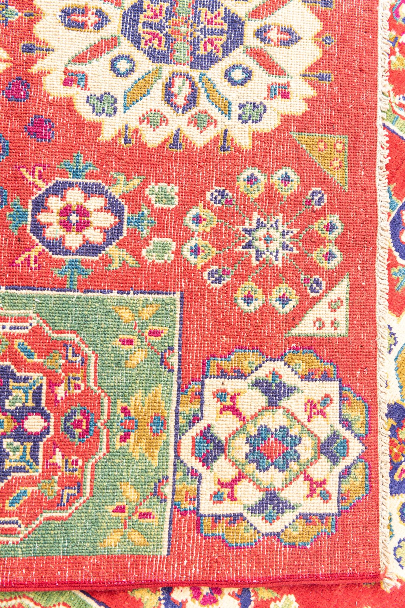 4' 1 x 6' 1 Hand Knotted Kazak Rug