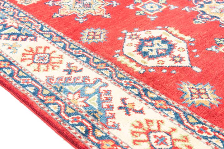 4' x 6' 1 Hand Knotted Kazak Rug