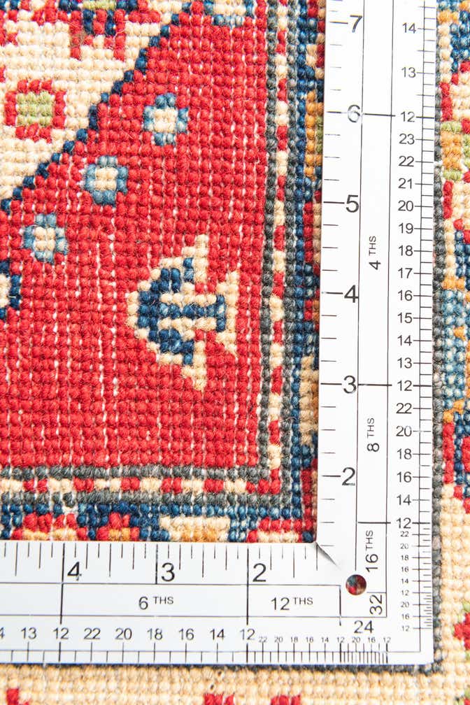 4' x 6' 1 Hand Knotted Kazak Rug