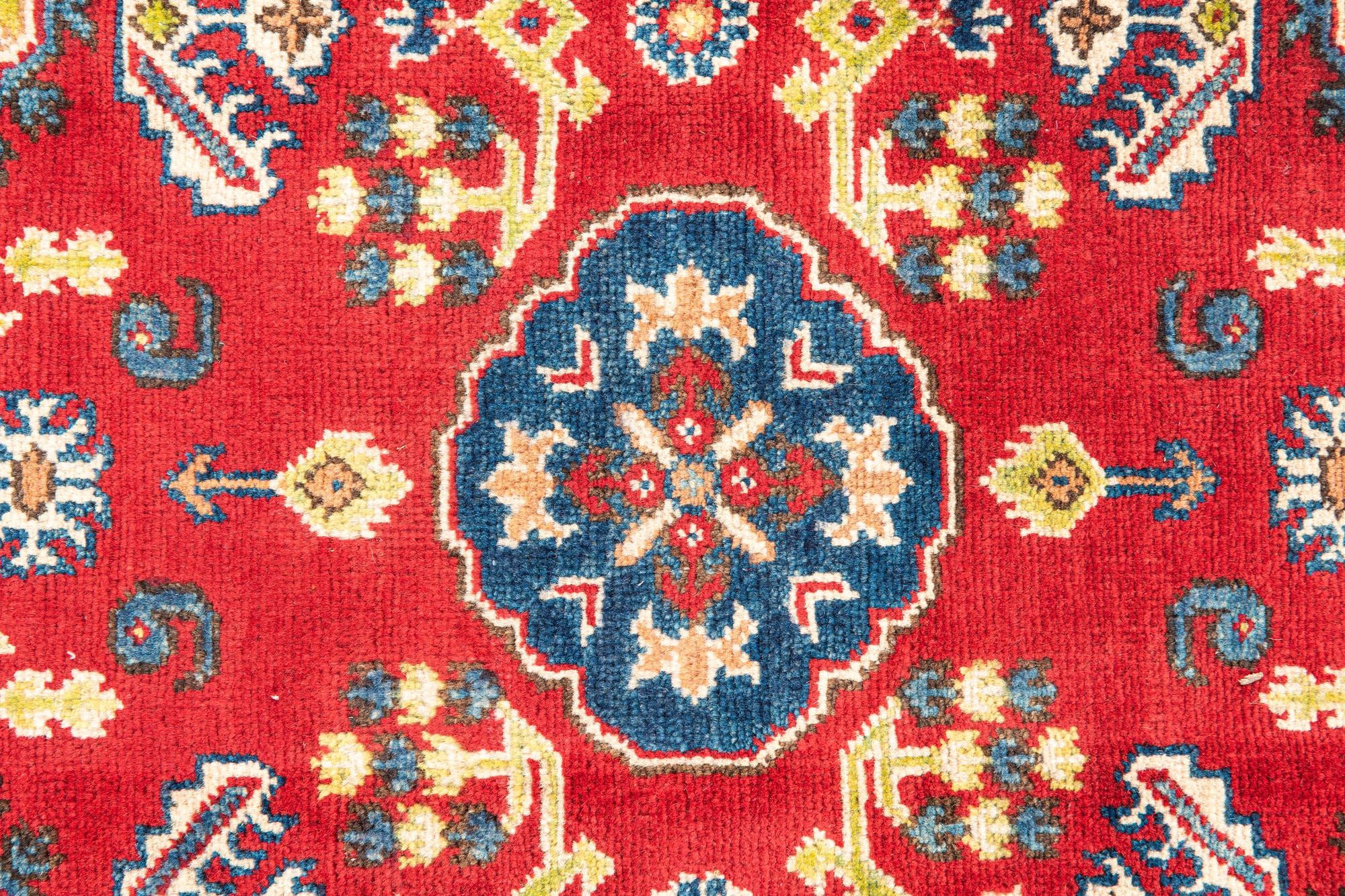 4' x 6' Hand Knotted Kazak Rug