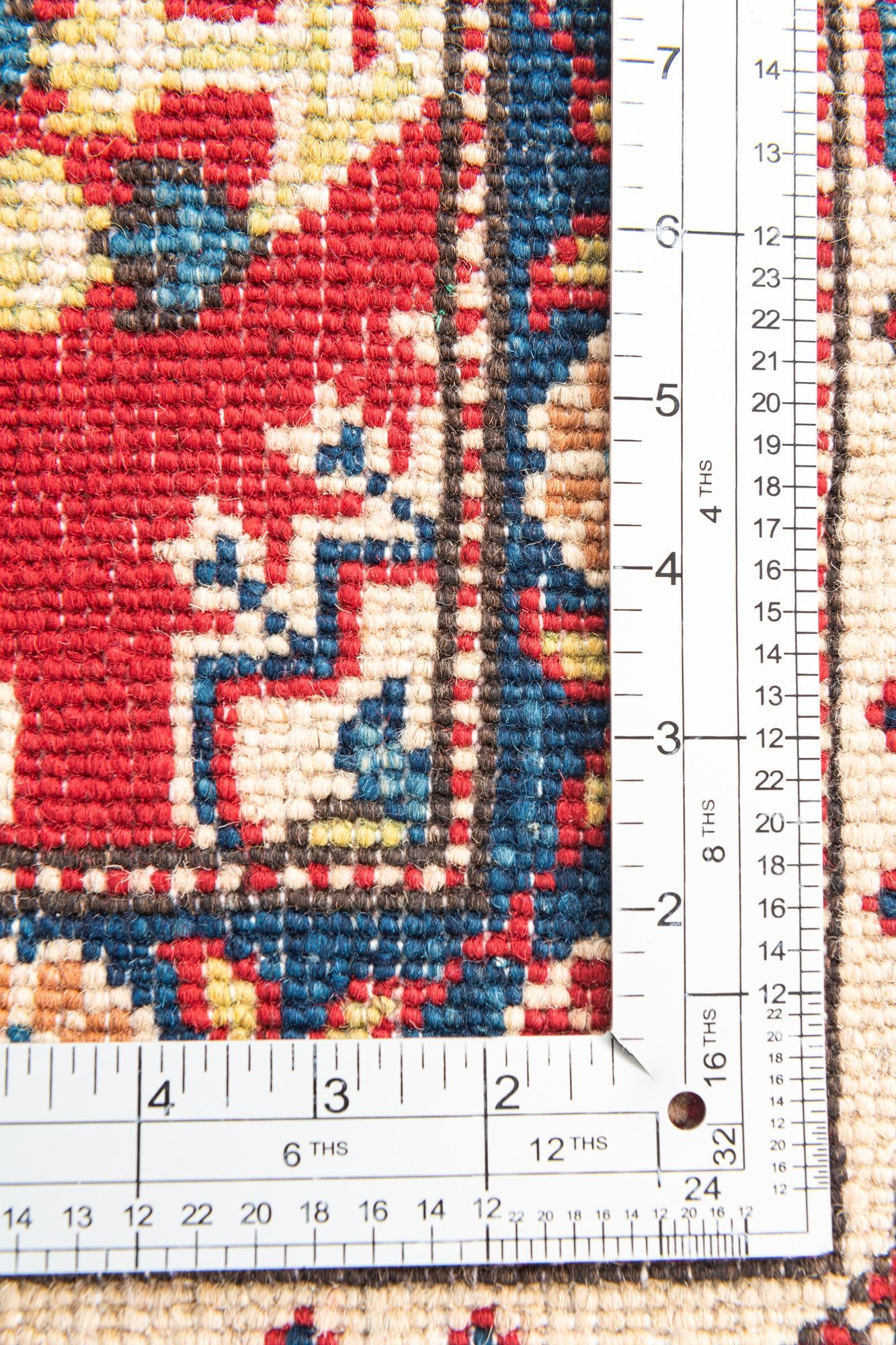 4' x 6' Hand Knotted Kazak Rug
